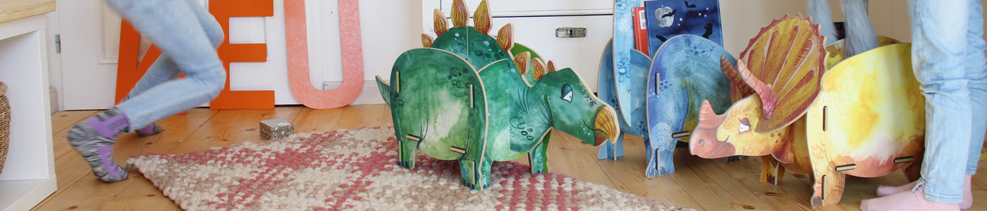 Aufbewahrung, Spiele und Dekoration für das Kinderzimmer